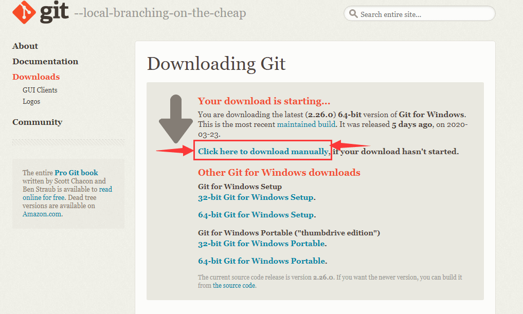 git